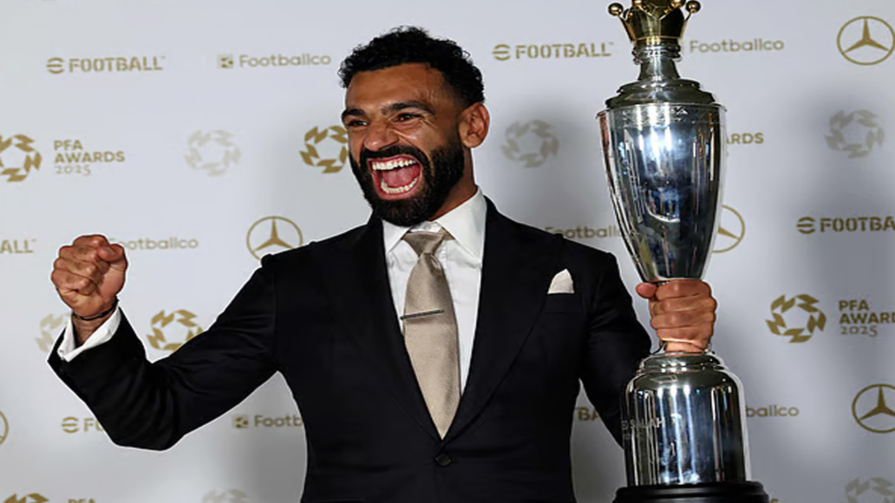 মোহাম্মদ সালাহ তৃতীয়বার জিতলেন পিএফএ বর্ষসেরা ফুটবলারের পুরস্কার