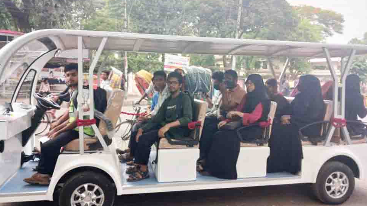 ডাকসু নির্বাচন ১০ সেপ্টেম্বর পর্যন্ত ঢাকা বিশ্ববিদ্যালয়ে ইলেকট্রিক শাটল সার্ভিস বন্ধ