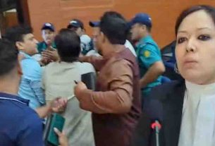 রুমিন ফারহানা অনুসারী ও এনসিপি নেতাকর্মীদের হাতাহাতি