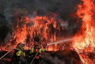 দক্ষিণ ইউরোপে ভয়াবহ দাবানল স্পেন-পর্তুগালে প্রাণহানি