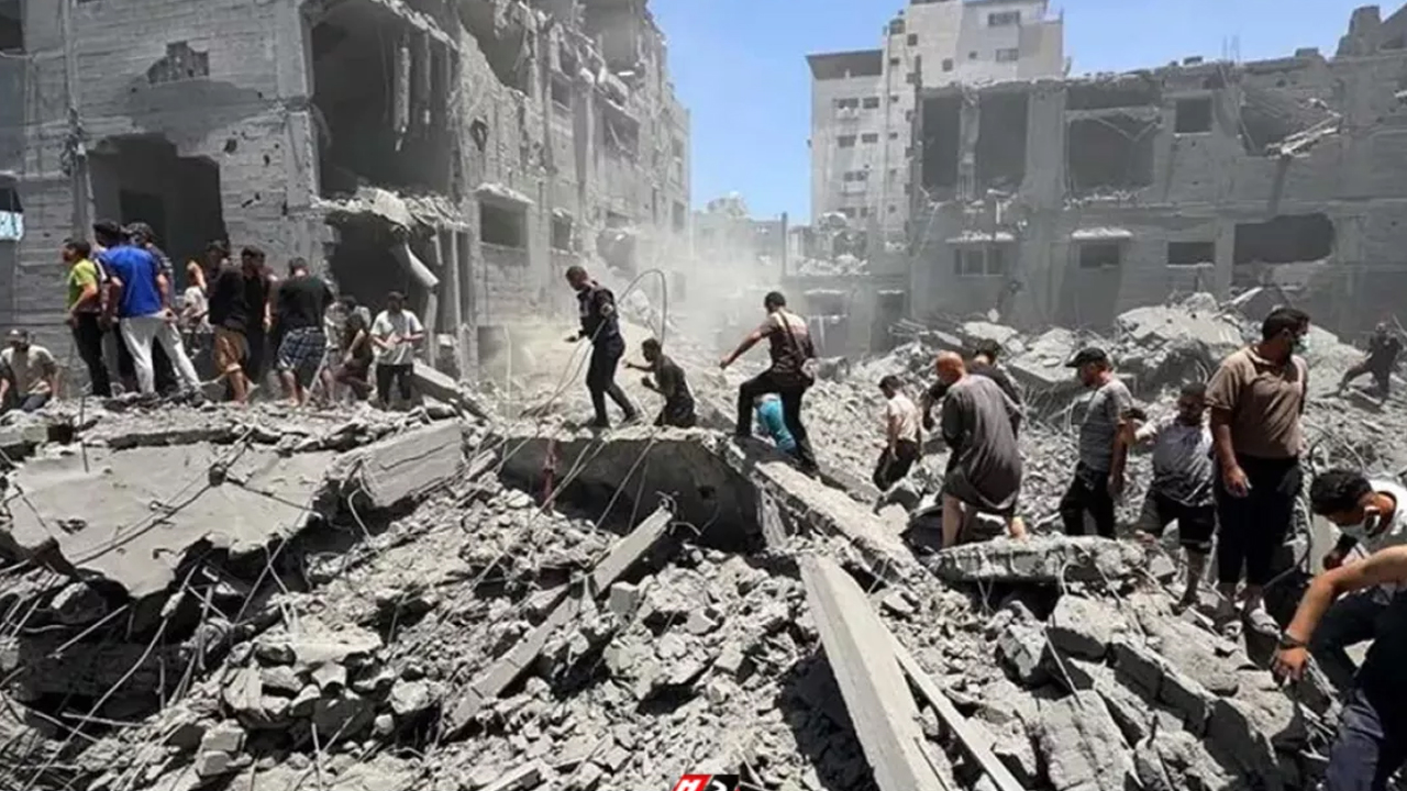 গাজায় ইসরায়েলের বিমান হা'ম'লা'য় ৭১ ফিলিস্তিনি নি'হ'ত ২৫১ আ'হ'ত