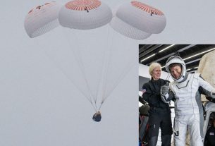 ৫ মাস পর মহাকাশ স্টেশন থেকে ফিরলেন নভোচারীরা