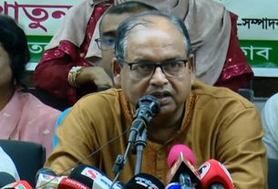 আওয়ামী লীগ সুষ্ঠু নির্বাচন চায় না নতুন ষড়যন্ত্র শুরু করেছে: শামসুজ্জামান দুদু