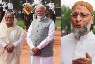 বিহার নির্বাচন: মোদির বক্তব্যের জবাবে শেখ হাসিনার প্রসঙ্গ টানলেন ওয়াইসি