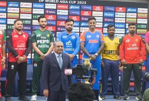 এশিয়া কাপ ২০২৫: অধিনায়কদের উপস্থিতিতে ট্রফি উন্মোচন