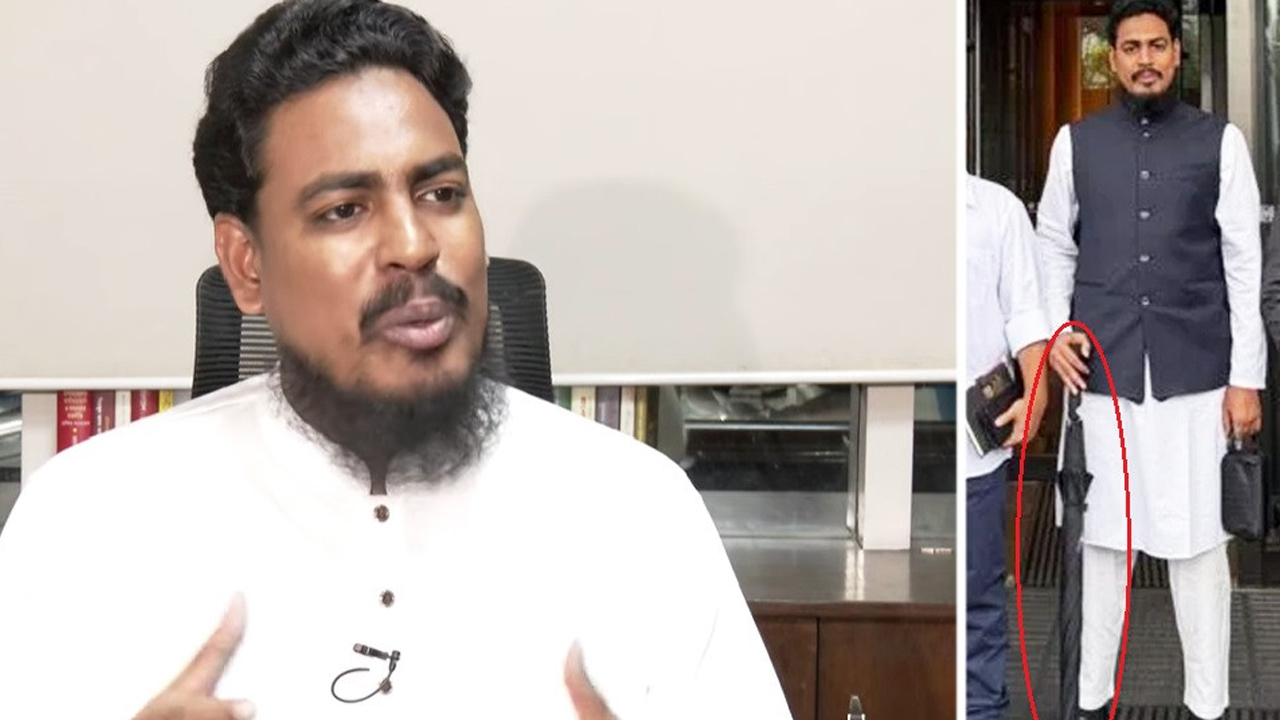 এনসিপি’র চীন সফরে আখতারের ছাতা নিয়ে ভাইরাল আলোচনা