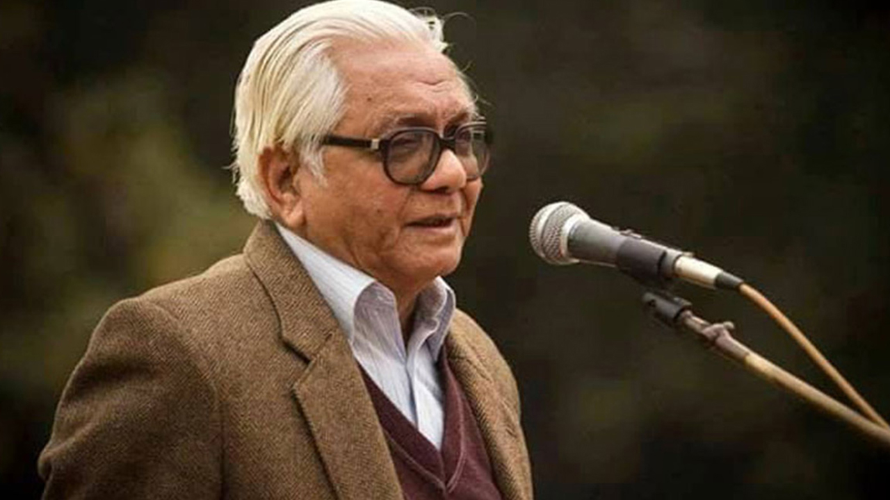 লেখক ও বামপন্থি বুদ্ধিজীবী বদরুদ্দীন উমর আর নেই: ৯৪ বছরে সমাপ্তি