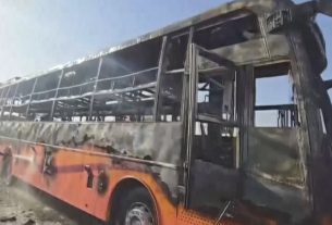 ভারতে চলন্ত বাসে আ'গু'ন, কমপক্ষে ২০ নি'হ'ত ও ১৫ গুরুতর দগ্ধ