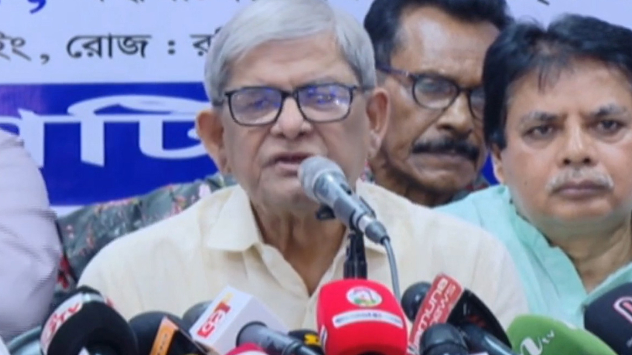 মির্জা ফখরুল: পিআর নিয়ে আন্দোলন শুধু নির্বাচনের বিলম্বের চেষ্টা