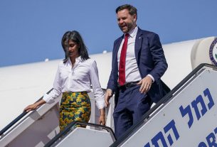 গাজায় যু'দ্ধ'বি'র'তি জোরদারে ইসরায়েলে মার্কিন ভাইস প্রেসিডেন্ট জে ডি ভ্যান্স