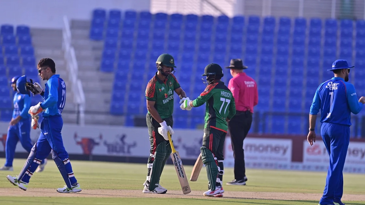 বাংলাদেশ বনাম আফগানিস্তান: সিরিজ বাঁচাতে আবুধাবিতে মুখোমুখি লড়াই