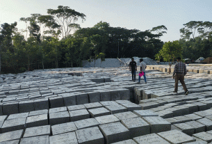 ঝালকাঠির সুগন্ধা নদীর ভাঙন রোধে পানি উন্নয়ন বোর্ডের প্রকল্পে আশা জাগাচ্ছে নতুন নিরাপদ ভবিষ্যত