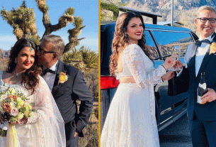 টলিউড অভিনেত্রী তনুশ্রী চক্রবর্তী গোপনে বিয়ে, লাস ভেগাসে সারপ্রাইজ সেরিমনি