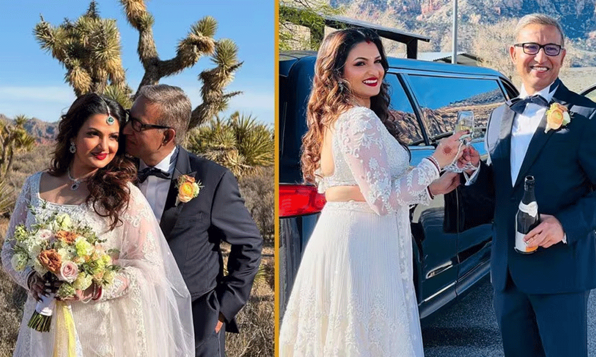 টলিউড অভিনেত্রী তনুশ্রী চক্রবর্তী গোপনে বিয়ে, লাস ভেগাসে সারপ্রাইজ সেরিমনি