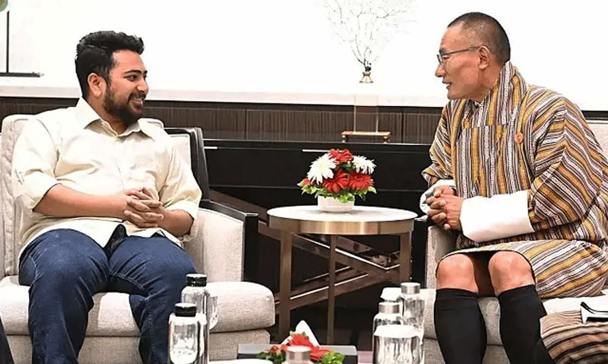 ঢাকায় ভুটানের প্রধানমন্ত্রী শেরিং তোবগের সঙ্গে এনসিপি নেতাদের সৌজন্য সাক্ষাৎ