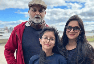 এক ফ্রেমে সৃজিত-মিথিলা-আইরা