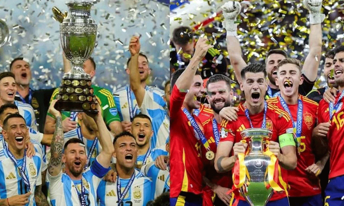 ফিনালিসিমা ২০২৬: লুসাইলে মুখোমুখি হবে স্পেন–আর্জেন্টিনা