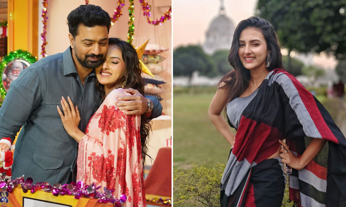 জ্যোতির্ময়ী কুণ্ডু বড়পর্দায় অভিষেক করলেন ‘প্রজাপতি ২’-এ দেবের বিপরীতে