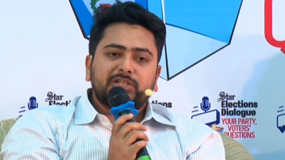 আওয়ামী লীগের ভোট নেয়ার প্রতিযোগিতা করছে বিএনপি-জামায়াত: নাহিদ