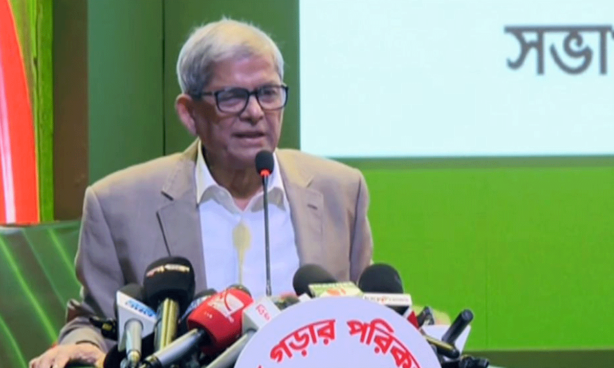 নিরপেক্ষ নির্বাচন হবে এবার: জনগণের ভালোবাসাই জয়ের শর্ত — মির্জা ফখরুল