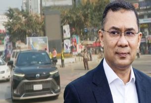 হাদি’র কবর জিয়ারতে গুলশান থেকে বের হলেন বিএনপির ভারপ্রাপ্ত চেয়ারম্যান তারেক রহমান