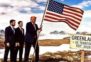 ‘গ্রিনল্যান্ডে মার্কিন পতাকা উড়ালেন’ ট্রাম্প