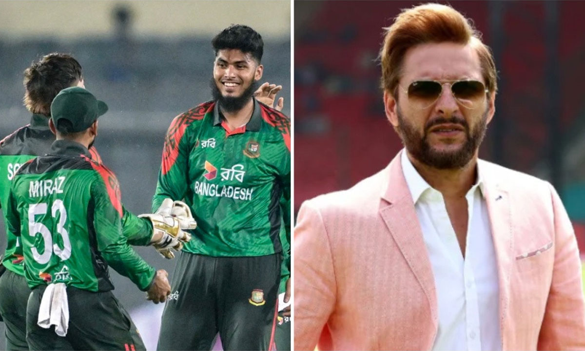 বাংলাদেশকে বিশ্বকাপ থেকে বাদ দেওয়ায় যা বললেন আফ্রিদি