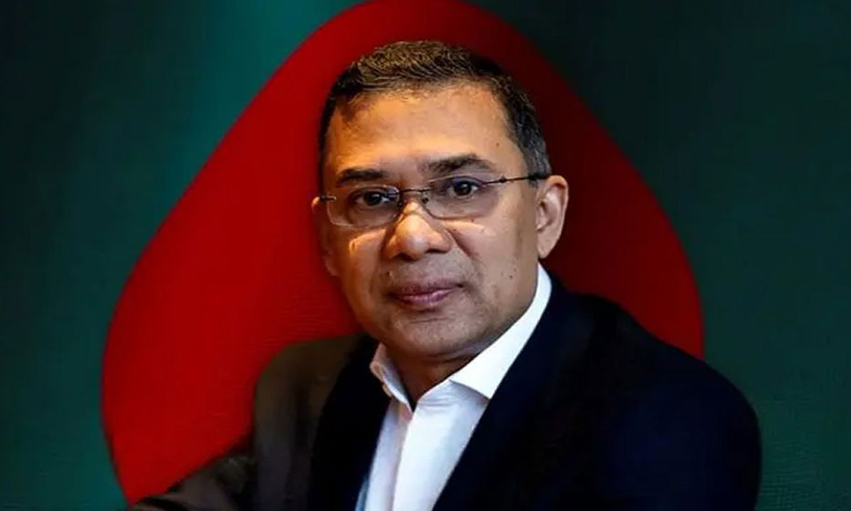 বিকেলে নির্বাচনোত্তর সংবাদ সম্মেলনে আসছেন তারেক রহমান