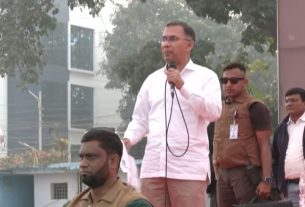 ঠাকুরগাঁওয়ের জনসভায় তারেক রহমান