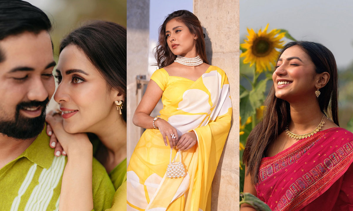 বসন্ত ও ভালোবাসায় রঙিন তারকারা