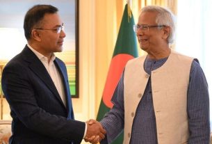 তারেক রহমানকে প্রধান উপদেষ্টার অভিনন্দন