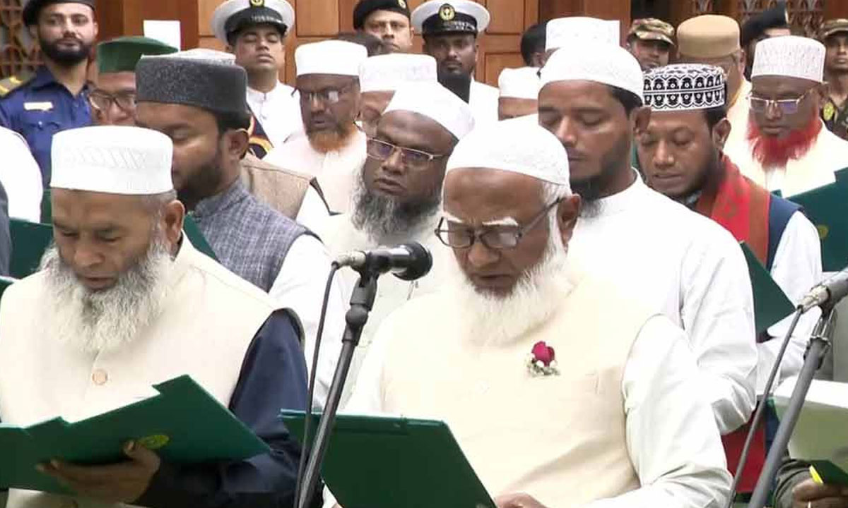 সংবিধান সংস্কার পরিষদে শপথ নিল জামায়াত, চলে গেলেন রুমিন