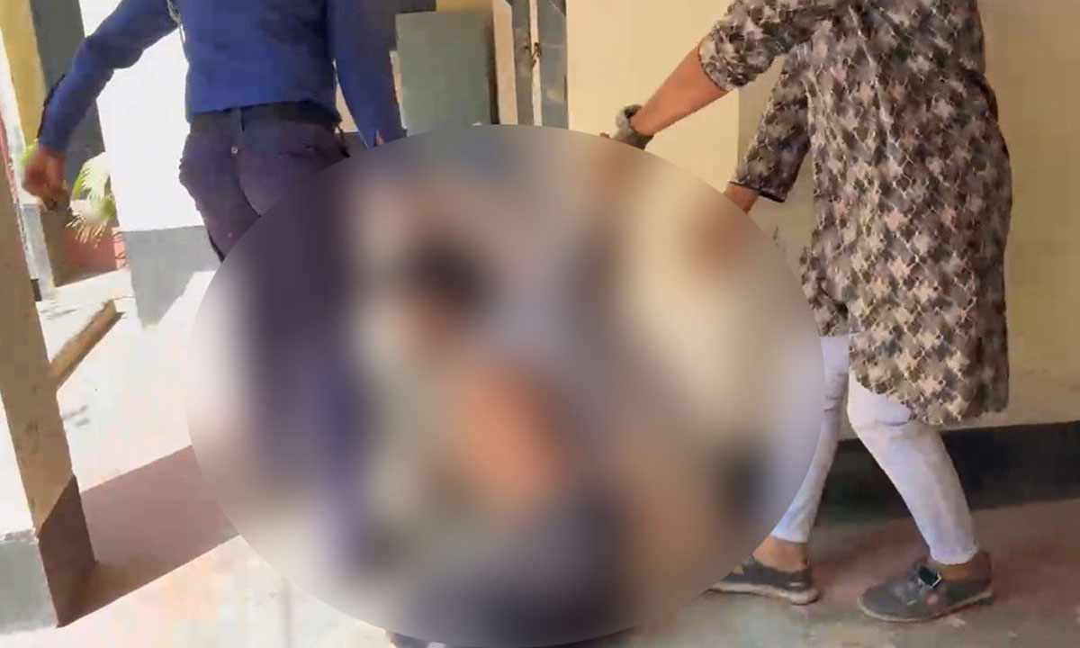 কালীগঞ্জে বিএনপিকর্মীকে চুল ধরে টেনে থানায় নেওয়ার ভিডিও ভাইরাল, সমালোচনা