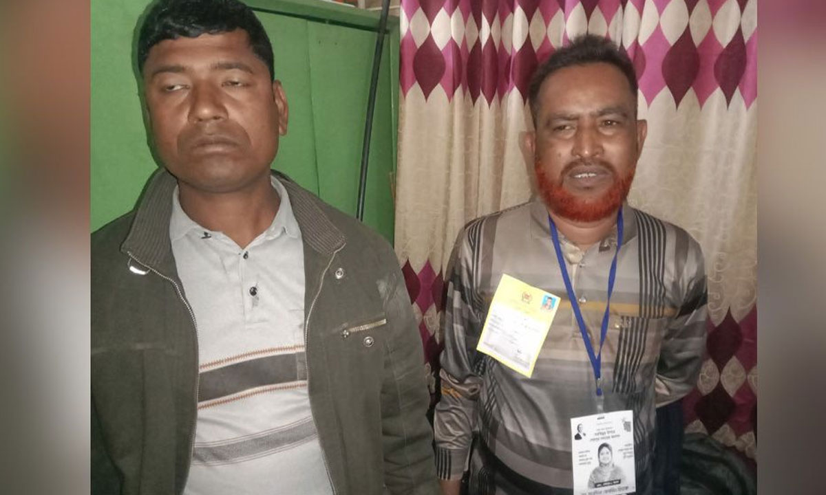 শেরপুরে ধানের শীষে সিল মারা ব্যালট উদ্ধার, একজনকে সাজা