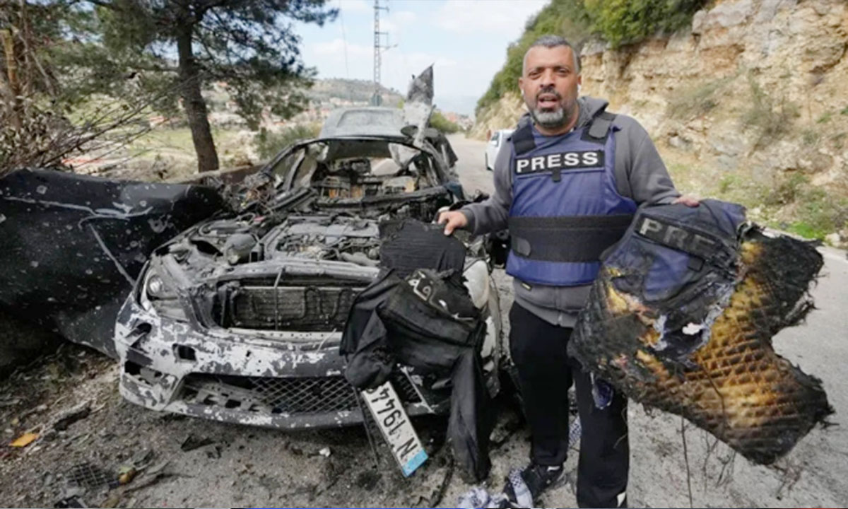 ইসরায়েলি বিমান হা'ম'লা'য় লেবাননে ৩ সাংবাদিক নি'হ'ত