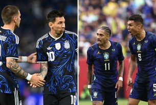 বিশ্বকাপের আগে প্রস্তুতি মাঠে নামছে ব্রাজিল ও আর্জেন্টিনা