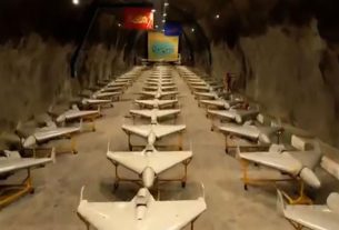 মাটির নিচে ড্রোনঘাঁটির ভিডিও প্রকাশ ইরানের