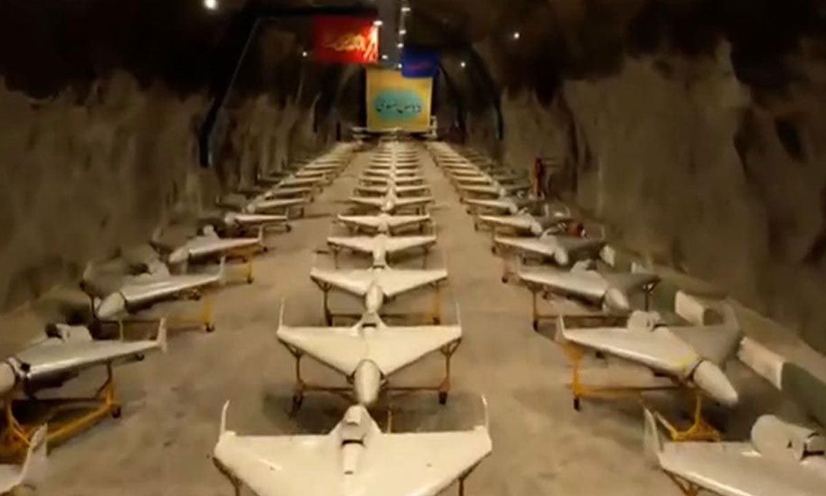 মাটির নিচে ড্রোনঘাঁটির ভিডিও প্রকাশ ইরানের