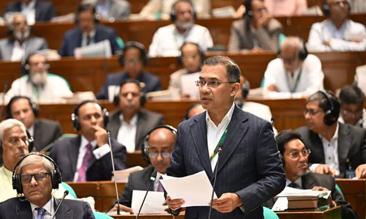 এটা বাংলাদেশের জনগণের সংসদ : তারেক রহমান প্রধানমন্ত্রী