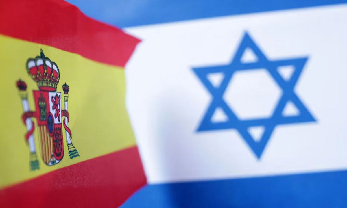 ইসরায়েল থেকে স্থায়ীভাবে রাষ্ট্রদূত প্রত্যাহার করল স্পেন