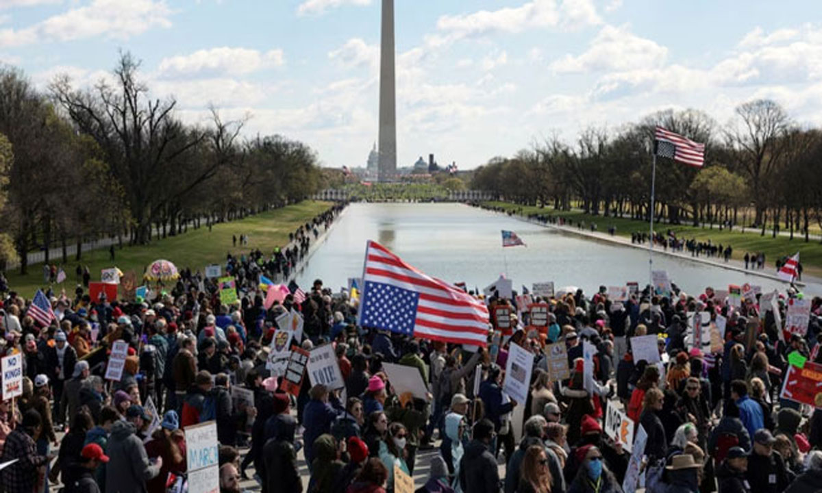 ট্রাম্পবিরোধী ‘নো কিংস’ আন্দোলনে উত্তাল যুক্তরাষ্ট্র