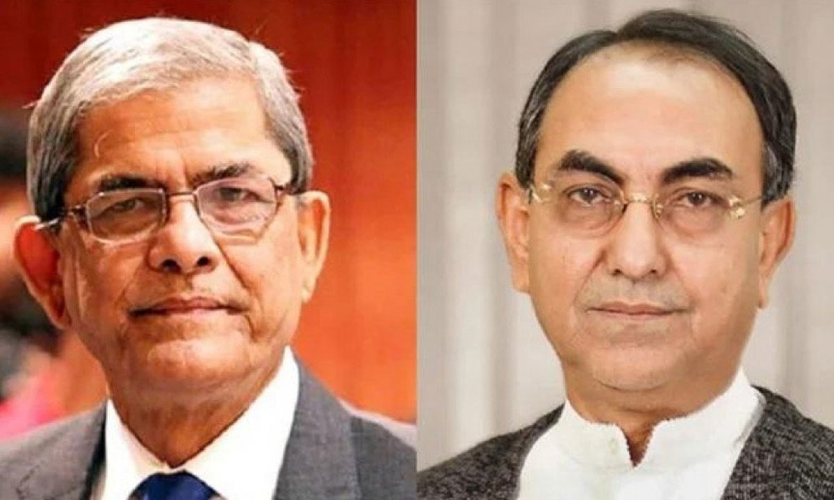 মির্জা আব্বাসের জন্য দোয়া চাইলেন মির্জা ফখরুল