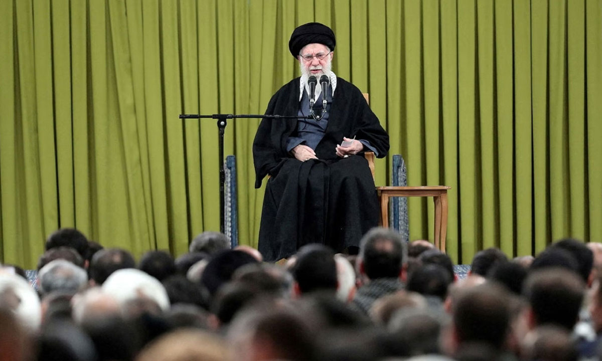 শেষ ভাষণে যা বলেছিলেন খামেনি