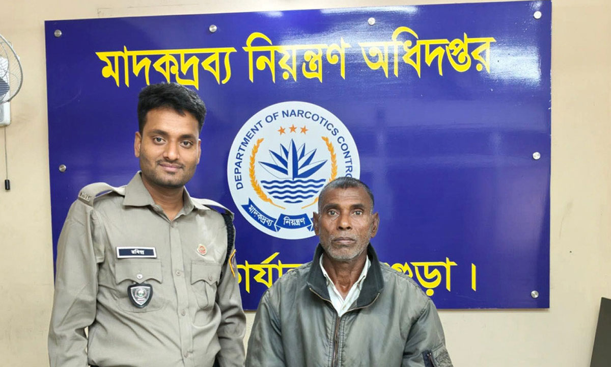 খেজুরের প্যাকেটে মিলল প্রায় ৭ হাজার পিস ইয়াবা, গ্রেপ্তার ১