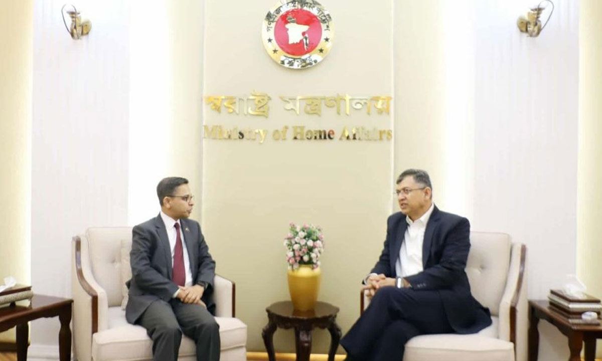 স্বরাষ্ট্রমন্ত্রীর সঙ্গে প্রথমবার বৈঠক ভারতীয় হাইকমিশনার প্রণব কুমারের