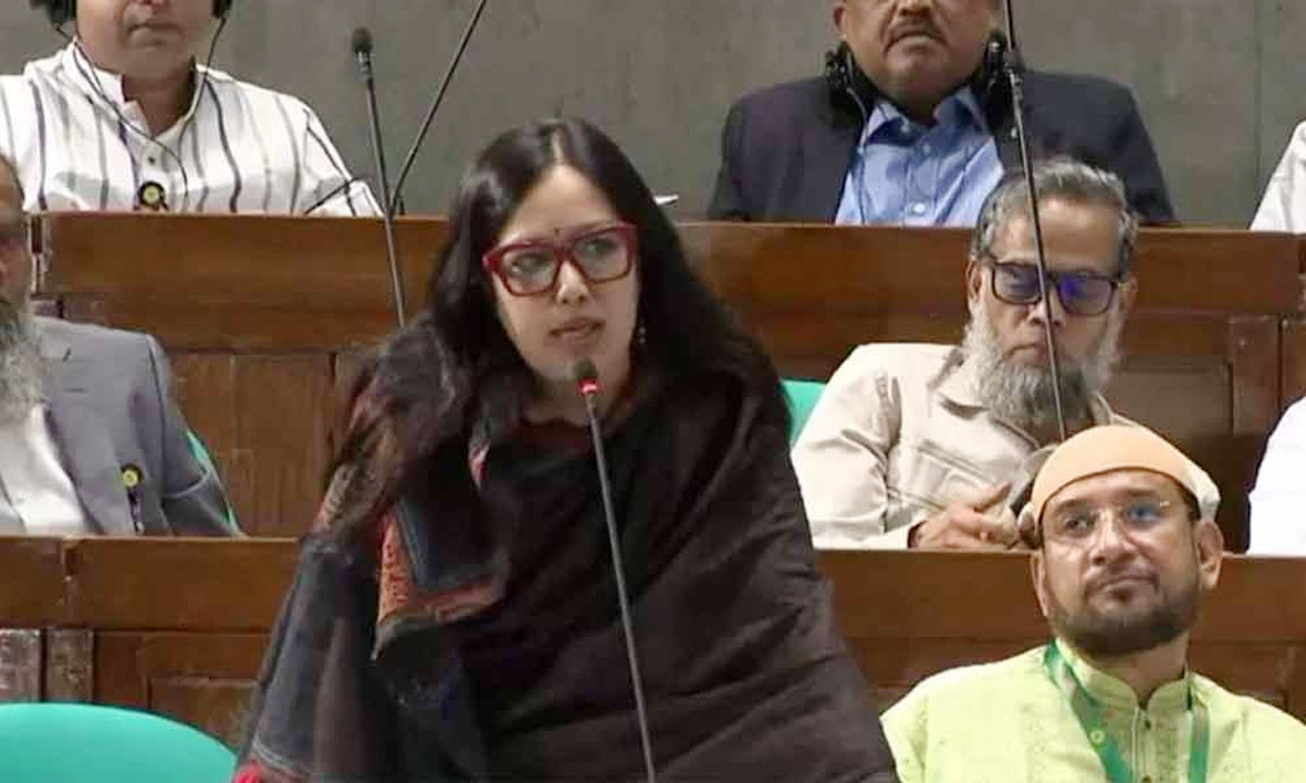 বাংলাদেশের স্বার্থবিরোধী মার্কিন বাণিজ্য চুক্তি সংসদে আনার দাবি রুমিন ফারহানার