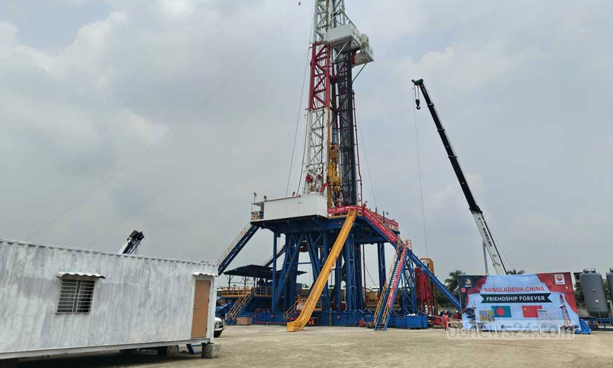 দেশে প্রথম ‘গভীর অনুসন্ধান কূপ’ খনন শুরু, দিনে মিলবে ১৫ মিলিয়ন ঘনফুট গ্যাস