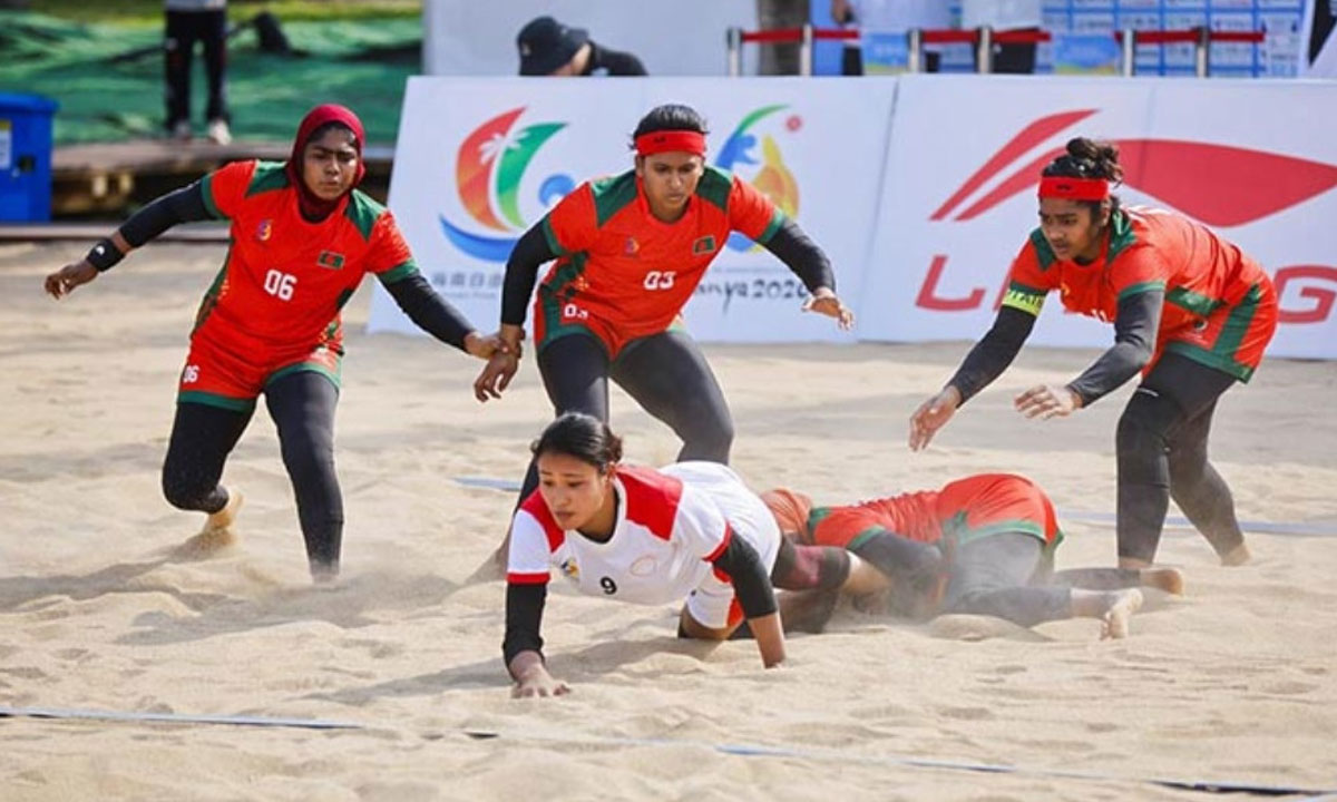 এশিয়ান বীচ গেমস: নেপালের কাছে হেরে সেমিতে ভারতকে পেল বাংলাদেশের মেয়েরা