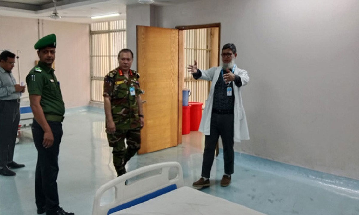 বিএমইউতে হামের রোগীদের জন্য ৮ শয্যার বিশেষ ওয়ার্ড চালু