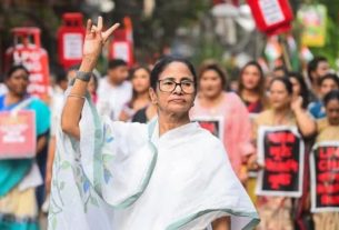 পশ্চিমবঙ্গে আবার তৃণমূল এলেও সংখ্যাগরিষ্ঠতা না পাওয়ার শঙ্কায় মমতা